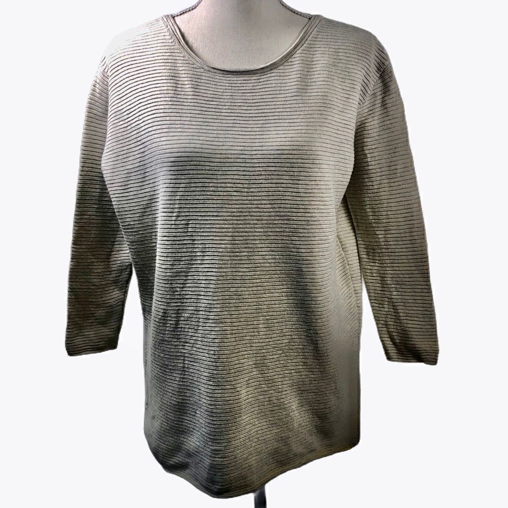 Wilfred Aritzia Ivory Silk Cotton Cashmere Blend Sweater Size XS